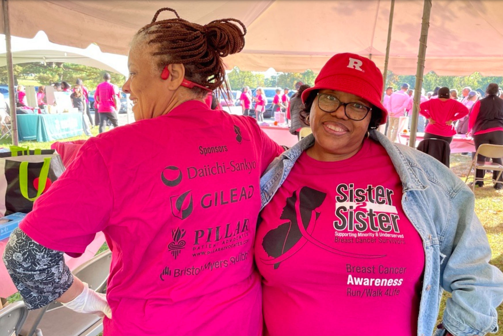 Pillar Patient Advocates Walks Alongside Sister 2 Sister