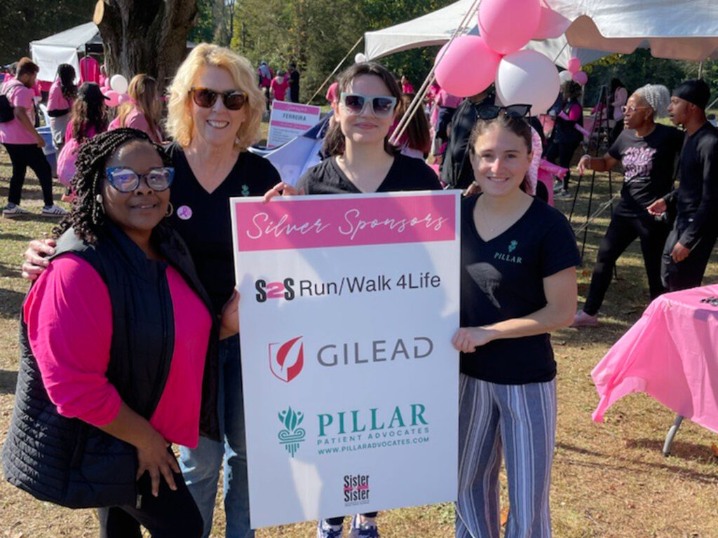 Pillar Patient Advocates Walks Alongside Sister 2 Sister